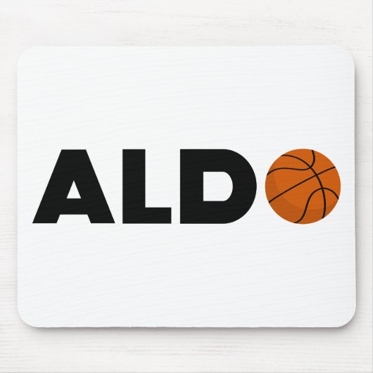 Aldo Basketball Muismat (Voorkant)