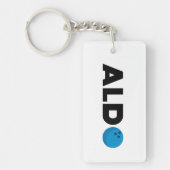 Aldo bowling sleutelhanger (Voorkant)