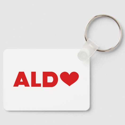 Aldo Love Sleutelhanger (Voorkant)
