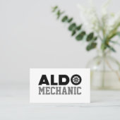 Aldo Mechanic Carte de visite (Debout devant)