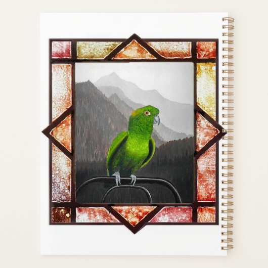Aldo My Amazon Parrot Planner (Achterkant)