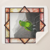 Aldo My Amazon Parrot Sherpa Deken (Voorkant (horizontaal))