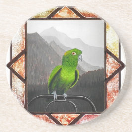 Aldo My Amazon Parrot Zandsteen Onderzetter