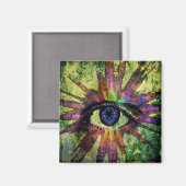 Aldrichs 4 gros aimants Carrés (Recto/Verso)