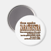 Aldus Spake Zarathustra Magneet (Voorkant / Achterkant)