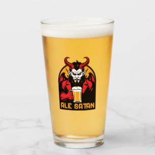 Ale Satan - Bierdrinken Glas