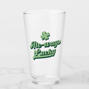 Ale-ways Lucky St Patrick's Day Glas