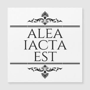 Alea Iacta Est