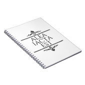 Alea Iacta Est Notitieboek (Rechterzijde)