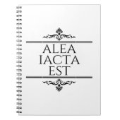 Alea Iacta Est Notitieboek (Voorkant)