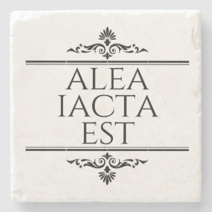 Alea Iacta Est Stenen Onderzetter