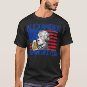 Aleander Hammeredton op 4 juli Aleander Hamilton T-shirt