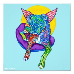 Alebrijes Boxer 12x12-inch afdrukken Foto Afdruk