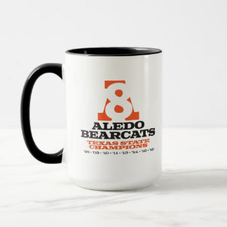 Aledo Bearcat 2018 State Champ "A8"- 15oz. Mok