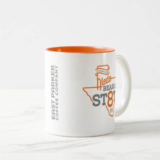 Aledo Bearcat 2018 State Champ "St8te"- 11oz. Mok (Voorkant rechts)