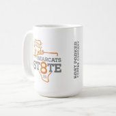 Aledo Bearcat 2018 State Champ "St8te"- 15oz. Mok (Voorkant links)