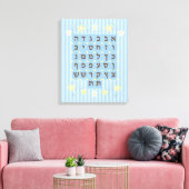 Alef Bet sur Toile (Insitu(Salon))