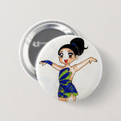 Alejandra 2 ronde button 5,7 cm (Voorkant /achterkant)