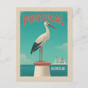 Alentejo Portugal Reizen Briefkaart