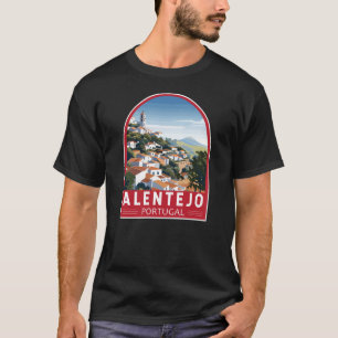Alentejo Portugal Reizen Kunst Vintage T-shirt