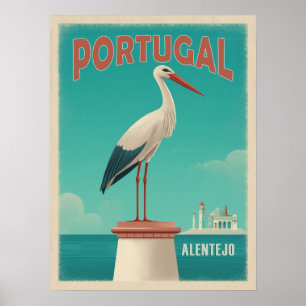  Alentejo Portugal Reizen Poster