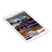 Alep - Syrie - Mosaïque - Magnet (Côté Droit)