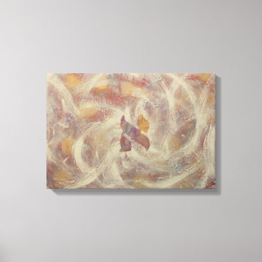 Aleph Hebrew Letter- Kabbalah Canvas Afdruk (Voorkant)