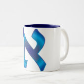 Aleph Tweekleurige Koffiemok (Voorkant rechts)
