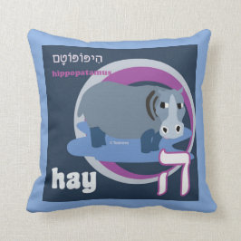 Alephbet Kussens-Hay Kussen