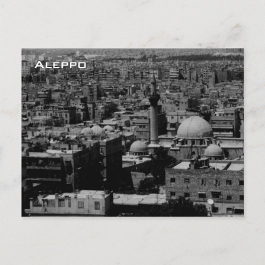 Aleppo Briefkaart (Voorkant)
