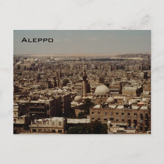 Aleppo Briefkaart (Voorkant)