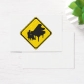 Alert: Piano Player Ahead. Visitekaartjes (Bureau)