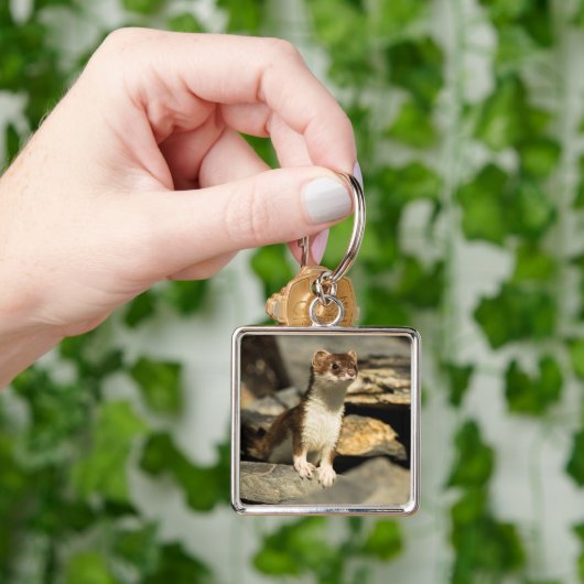 Alert Weasel Sleutelhanger (Hand)
