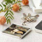 Alert Weasel Sleutelhanger (Zijkant)