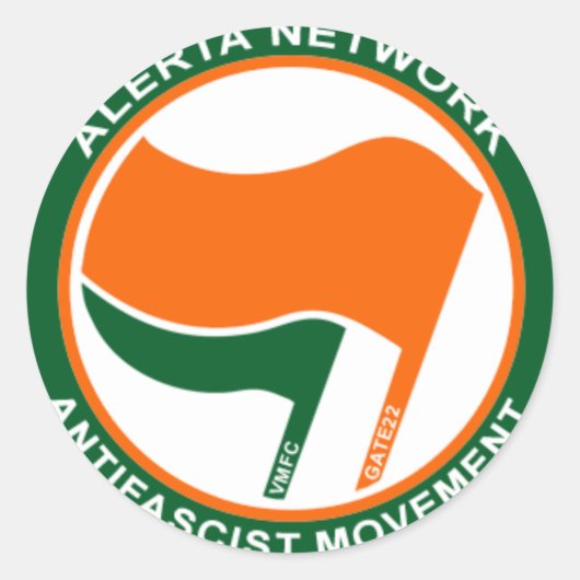 Alerta-logo-Celtic Ronde Sticker (Voorkant)