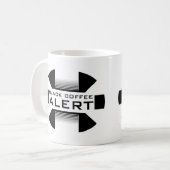 Alerte de café noir - tasse de café (Devant gauche)