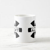 Alerte de café noir - tasse de café (Centre)