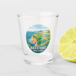Ales Stenar Zweden Shot Glas