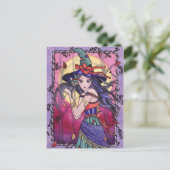 Alessa - Carte postale de sorcière gitane (Debout devant)