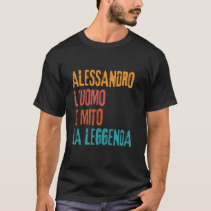 Alessandro De Man Het Mythe De Legende Feest van C T-shirt