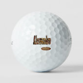 Alessandro naam, gemaakt met pizza, golfballen (Voorkant)