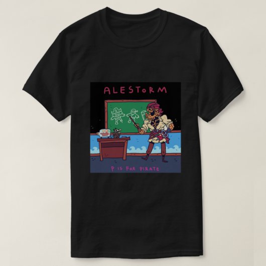 Alestorm Band - Legend T-shirt (Design voorkant)