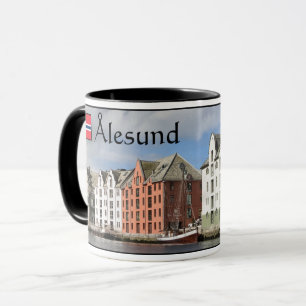 Alesund Noorwegen Souvenir Mok