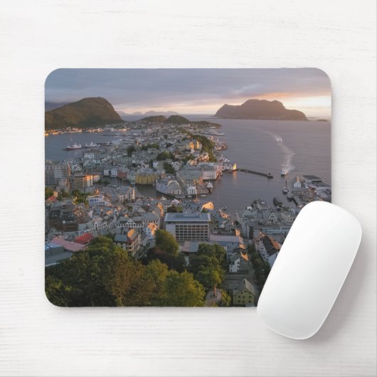 Alesund Norway Muismat (Met muis)