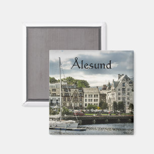 Alesund Norway Souvenir Magneet