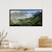 Aletsch Glacier, Zwitserland Poster (Keuken)