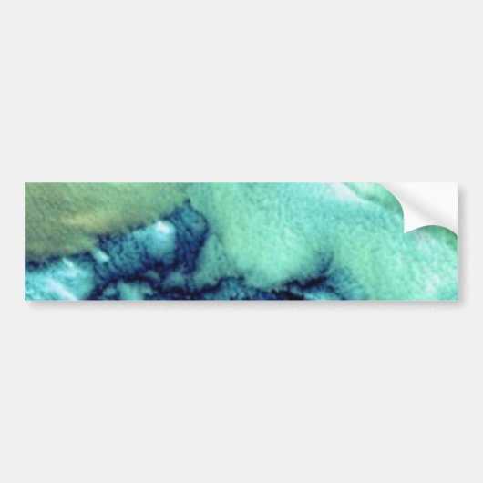 Aleutian Clouds<br> Bumpersticker (Voorkant)