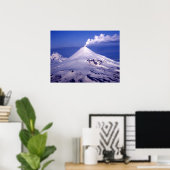 Aleutian Islands Volcano Poster (Thuiskantoor)