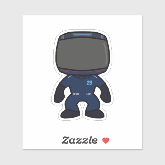 Alex Albon Custom Mini Afbeelding - F1 2023 Seizoe Sticker (Vel)