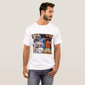 Alex Bregman cartoon blend T-shirt (Voorkant volledig)